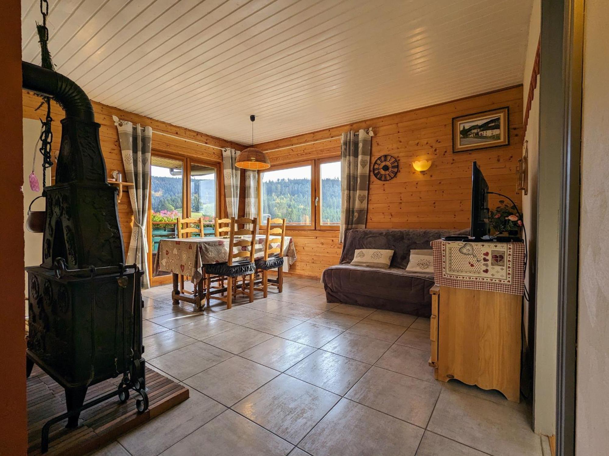 Chalet Renove Proche Du Valtin - Ideal Pour Famille, Randonnees Et Ski, Wifi, Luges Fournies - Fr-1-589-150 Ban-sur-Meurthe-Clefcy Exteriör bild